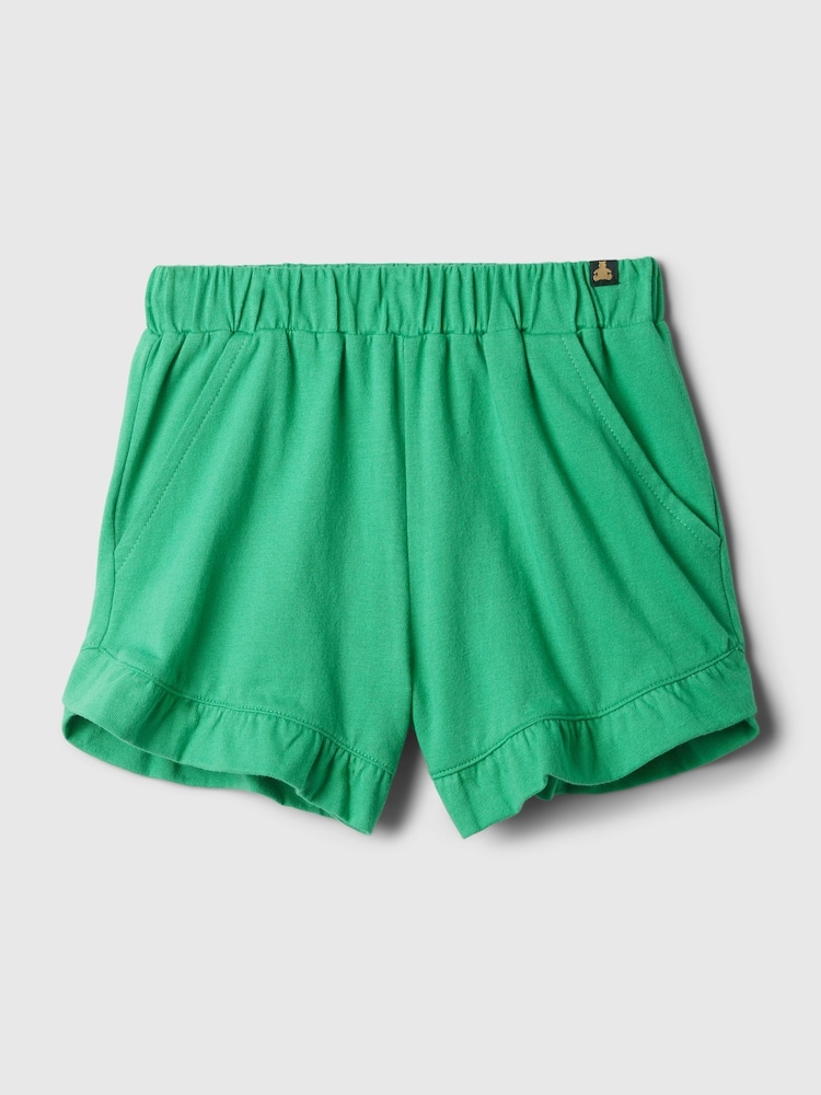 Gap Green Pull On Ruffle Shorts (Newborn-5yrs) - Image 1 of 1 Gap Green Pull On Ruffle Shorts (Newborn-5yrs) - Image 1 of 1