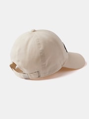 Mint Velvet Cream 100% Cotton Studio Logo Cap - Image 2 of 4