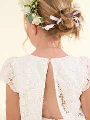 Angel & Rocket Cream Esme Lace Dress - Image 3 of 6