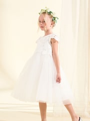 Angel & Rocket Cream Esme Lace Dress - Image 5 of 6