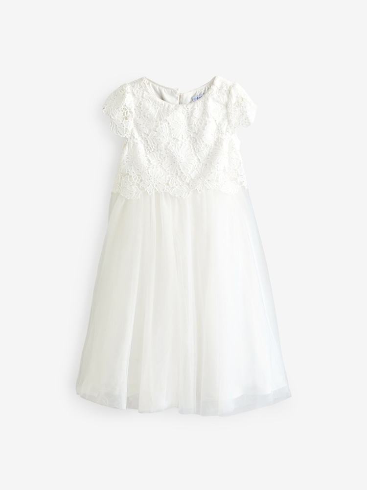 Angel & Rocket Cream Esme Lace Dress - Image 6 of 6