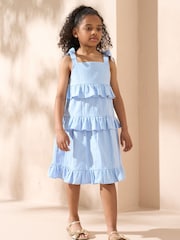 Angel & Rocket Blue Nola Sundress - Image 4 of 4