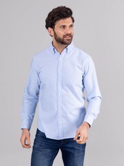 Lakeland Clothing Blue Warrick 100% Cotton Shirt - Image 1 of 6