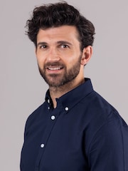 Lakeland Clothing Blue Warrick 100% Cotton Shirt - Image 3 of 8