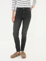 FatFace Sway Washed Black Slim Jeans - Image 1 of 6