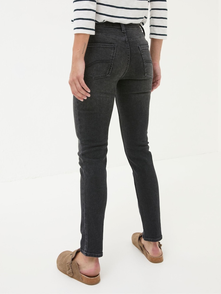 FatFace Sway Washed Black Slim Jeans - Image 2 of 6