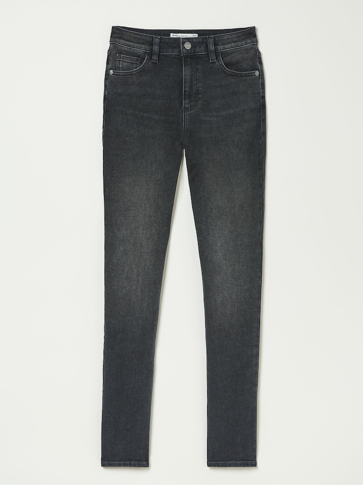 FatFace Sway Washed Black Slim Jeans - Image 6 of 6