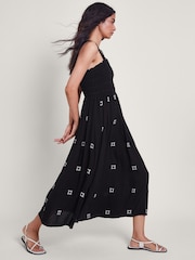 Monsoon Black Briar Embroidered Dress - Image 2 of 5