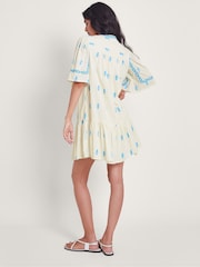 Monsoon White Jacinta Embroidered Dresses - Image 2 of 4