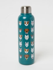 FatFace Teal Blue Dog Water Bottle - Image 1 of 2