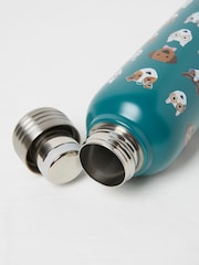 FatFace Teal Blue Dog Water Bottle - Image 2 of 2