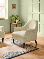 Nina Campbell Ochre Yellow Tangier Rosemoor Accent Chair - Image 1 of 9