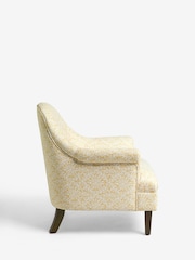 Nina Campbell Ochre Yellow Tangier Rosemoor Accent Chair - Image 6 of 9