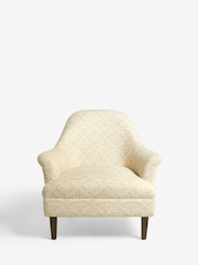 Nina Campbell Ochre Yellow Tangier Rosemoor Accent Chair - Image 8 of 9