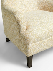 Nina Campbell Ochre Yellow Tangier Rosemoor Accent Chair - Image 9 of 9