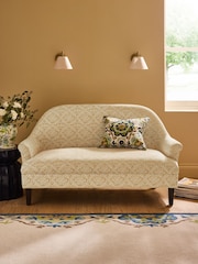 Nina Campbell Ochre Yellow Tangier Rosemoor Small 2 Seater Sofa - Image 1 of 8