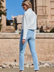 Sosandar Blue Slim Leg Jeans - Image 4 of 4