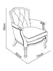 Shabby Chic by Rachel Ashwell® Natural Woven Eloise Accent Chair - Image 10 of 10