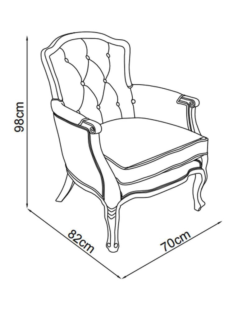 Shabby Chic by Rachel Ashwell® Natural Woven Eloise Accent Chair - Image 10 of 10