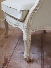 Shabby Chic by Rachel Ashwell® Natural Woven Eloise Accent Chair - Image 3 of 10