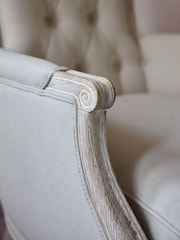 Shabby Chic by Rachel Ashwell® Natural Woven Eloise Accent Chair - Image 4 of 10