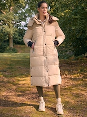 Colour block neutro - Abrigo acolchado impermeable de Elements - Imagen 2 de 8