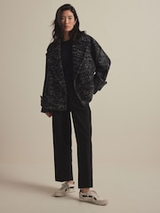 Monochrome Pea Coat - Image 2 of 8