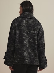 Monochrome Pea Coat - Image 4 of 8