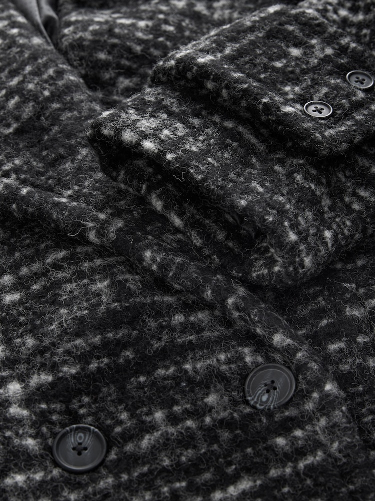Monochrome Pea Coat - Image 8 of 8