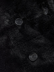 Black Faux Fur Coat - Image 7 of 7