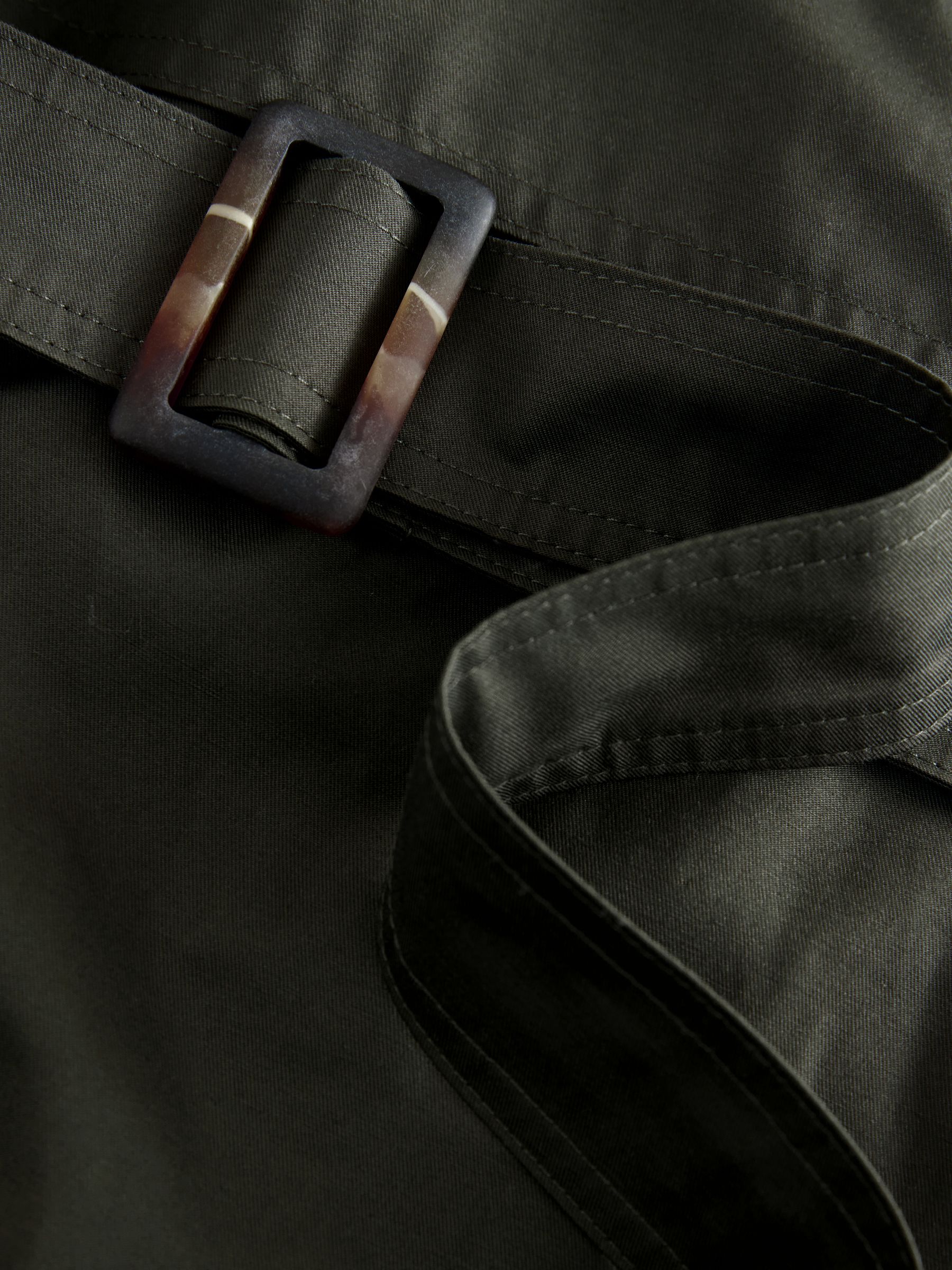 Buy Khaki Green Premium Padded Padded Trench Coat from Next USA