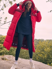 Rojo - Abrigo acolchado impermeable de Elements - Imagen 3 de 8