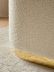 Lipsy Off White Snug Boucle Laurel Ottoman Storage - Image 3 of 7