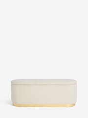 Lipsy Off White Snug Boucle Laurel Ottoman Storage - Image 5 of 7