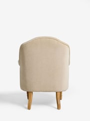 Laura Ashley Baron Chenille Hazelnut Alveston Accent Chair - Image 7 of 8