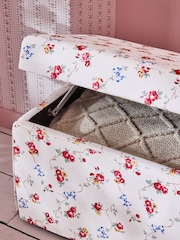 Cath Kidston Rose and Bows Cream Thrilled Storage Ottoman - Image 3 of 9