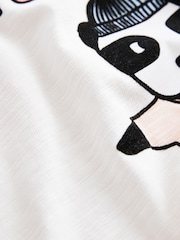 Schwarz/Weiß - Langarm-T-Shirts aus 100 % Baumwolle (3 Monate bis 7 Jahre) - Bild 8 von 8