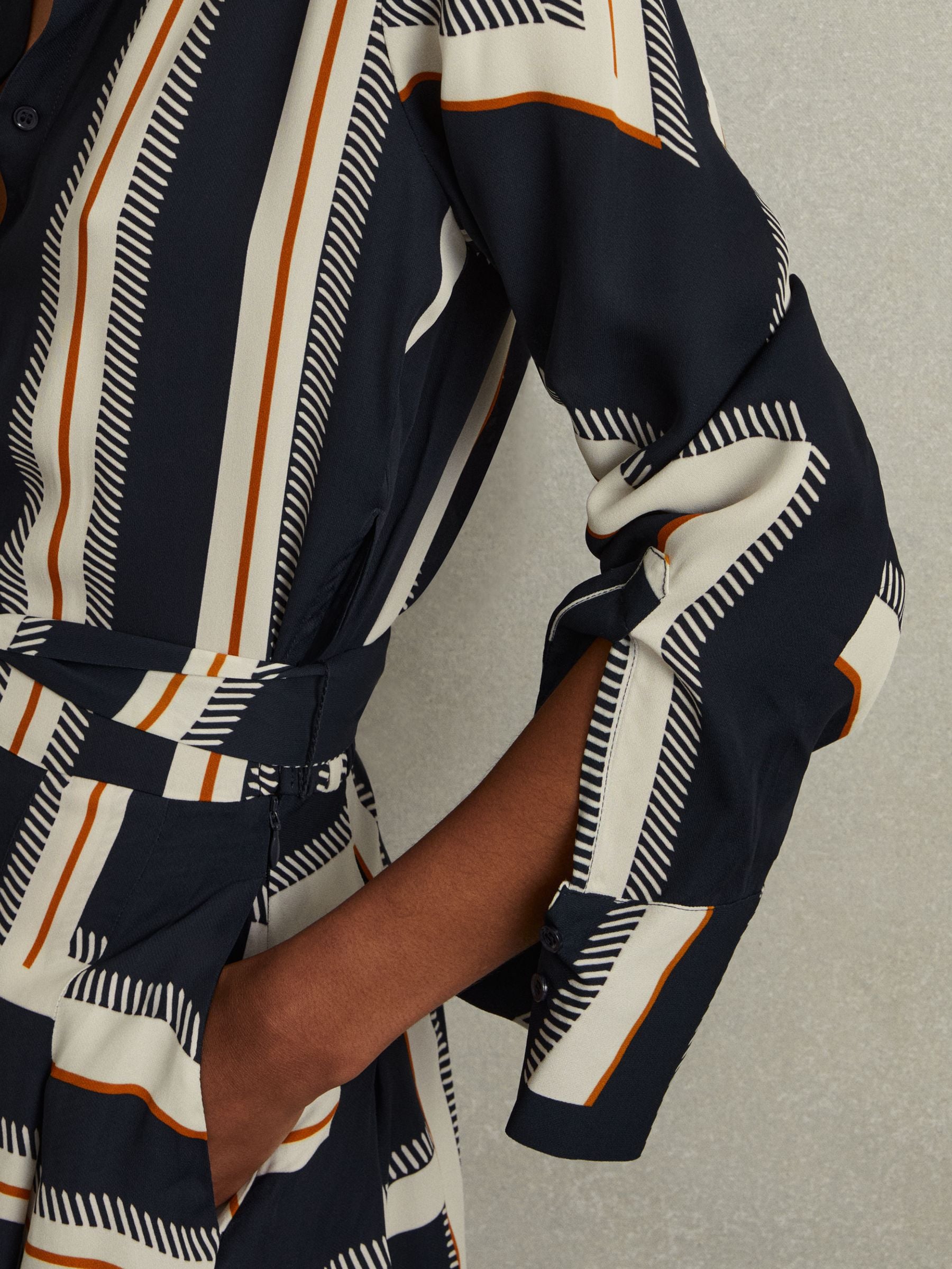 Reiss geometric dress online