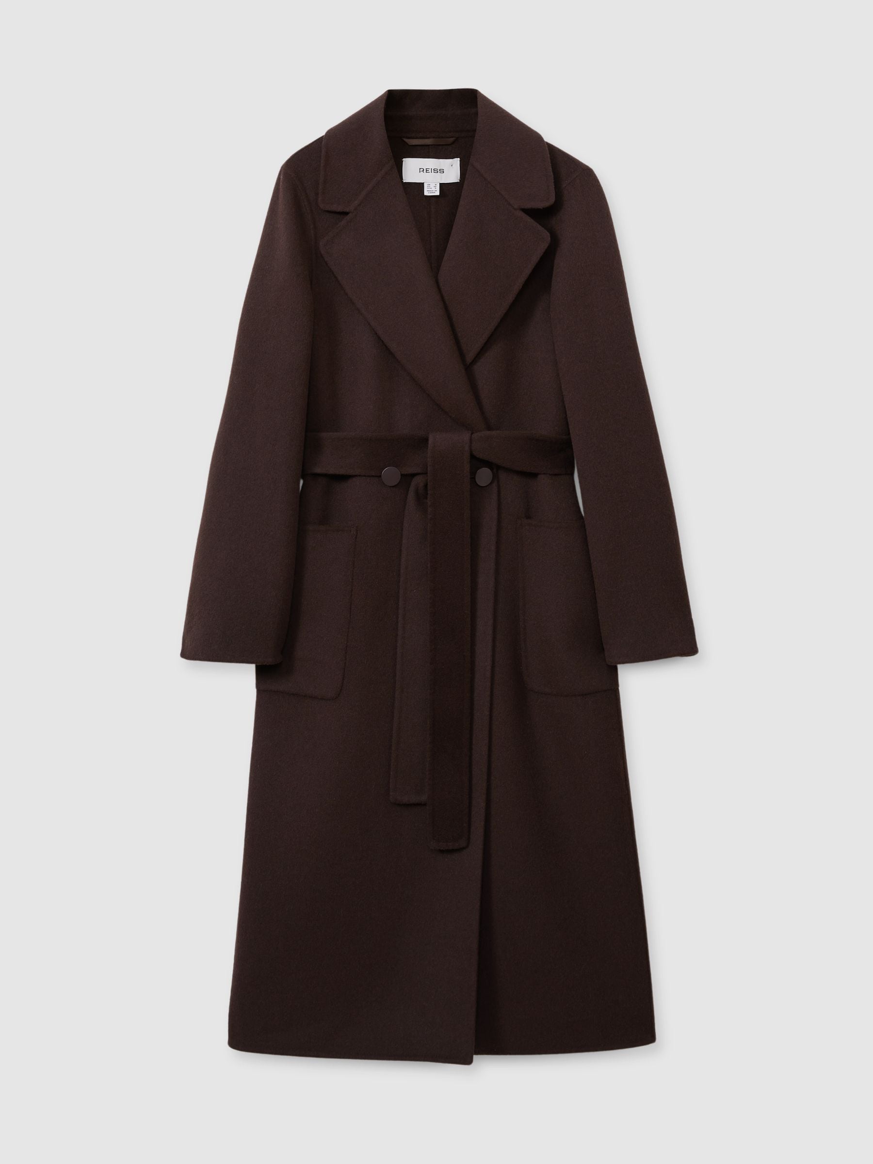 Reiss maya slim fit wool blend coat deals