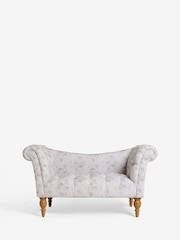Shabby Chic by Rachel Ashwell® Dutchess Blossom Natural Delilah Loveseat Sofa Accent Chair - Image 5 of 7