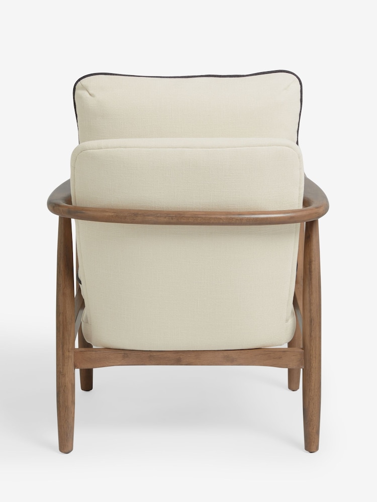 Rockett St George Natural Weave Signature Accent Chair - Image 10 of 10