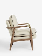 Rockett St George Natural Weave Signature Accent Chair - Image 7 of 10