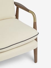 Rockett St George Natural Weave Signature Accent Chair - Image 9 of 10