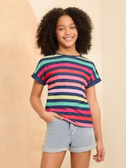 Love & Roses 2er-Pack Jersey-T-Shirts mit Rundhalsausschnitt (5-16 Jahre) - Bild 2 von 7