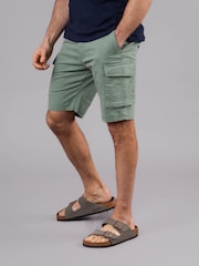 Lakeland Clothing Green Lance 100% Cotton Utility Shorts - Image 1 of 4