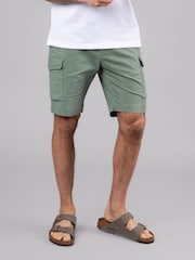 Lakeland Clothing Green Lance 100% Cotton Utility Shorts - Image 3 of 4