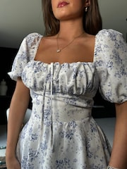 Girl In Mind White White Jemima Square Neck Top - Image 4 of 4
