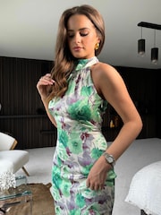 Girl In Mind Zoet высокая шея Frill средних размеров юбки - Изображение 4 из 4