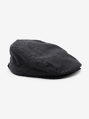 Tog 24 Grey Weighton Knit Flat Cap - Image 1 of 1