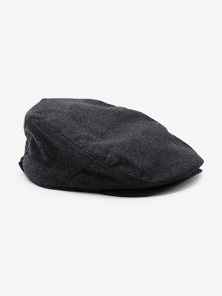 Tog 24 Grey Weighton Knit Flat Cap - Image 1 of 1